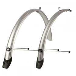 Polisport Towny Mudguard Pair 51 MM - 700C, Black