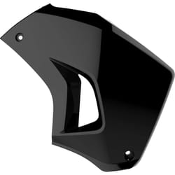 Polisport KLR650 Radiator Shroud Right Side Black Compatible With 08-18 KAWASAKI KLR650