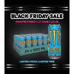 Wholesale Drinks, Bulk Cases of Soft Drinks, Monster, Fanta, Coke, Pepsi and More Beverage - Monster Mango Loco 24 Pack