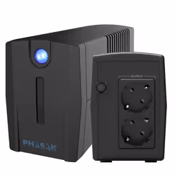Phasak UPS Ottima Interactive 660 VA - PH 7266, Line-Interactive, 0.66 kVA, 380 W, Pseudo sine, 162 V, 290 V