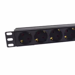 Phasak Power strip 19" 8 sockets 16A 3500W 250V 1.5 m - BNS 3518
