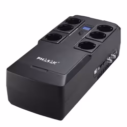 Phasak UPS Kryptos Interactive 800 VA - PH 9478, Line-Interactive, 0.8 kVA, 480 W, Sine/Square, 180 V, 270 V
