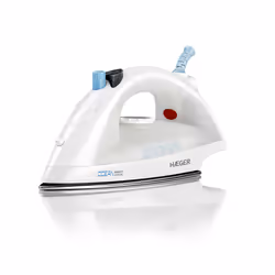 Haeger Ocean Burst 2000, Dry & Steam iron, Stainless Steel soleplate, 2.2 m, 50 g/min, White, 25 g/min
