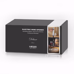 Haeger LUCCA Electric wine opener Metallic
