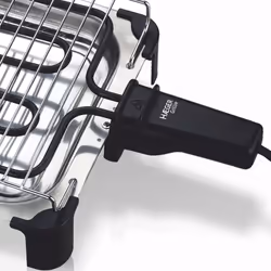 Haeger Grillie Freestanding 2000 W Stainless steel