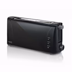 Haeger Dark Sun, 2 slice(s), Black, Buttons, Level, Rotary, 1000 W, 220 - 240 V, 50 Hz