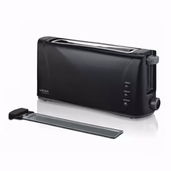 Haeger Dark Sun 6 2 slice(s) 1000 W Black