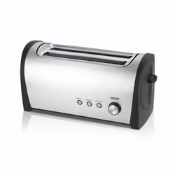 Haeger Desayuno Plus, 2 slice(s), Black, Stainless steel, Stainless steel, Buttons, Sensor, 1400 W, 220 - 240 V