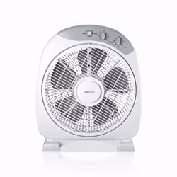 Haeger FF-012.004A, Household blade fan, White, Floor, 60.5 dB, 30.5 cm, 1419 m³/h