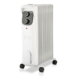 Haeger OH-009.006A electric space heater Indoor Black, White 2000 W Oil electric space heater