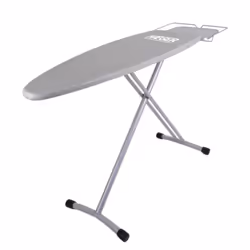 Haeger Home Strong Pro, Full-size ironing board, Stainless steel, Dry & Steam iron, Monochromatic, Grey, Rectangular