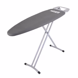 Haeger Home, Full-size ironing board, Stainless steel, Dry & Steam iron, Monochromatic, Grey, Rectangular