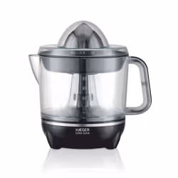 Haeger Juice squeezer Little Juice, Centrifugal juicer, Black, 0.7 L, 25 W
