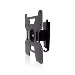 Haeger WB-T37.021A, 43.2 cm (17"), 94 cm (37"), 75 x 75 mm, 200 x 200 mm, -15 - 15°, Black