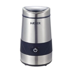 Haeger CG-200.001A coffee grinder 200 W Black, Stainless steel