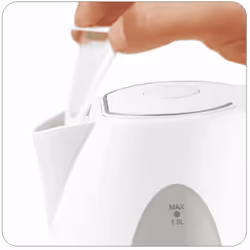Haeger EK-15W.026A electric kettle 1.5 L 2200 W White