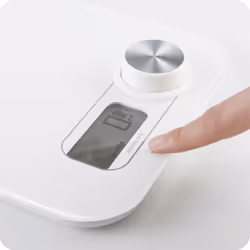 Haeger KS-DIG.008A kitchen scale White Square Electronic kitchen scale - Additional view 4