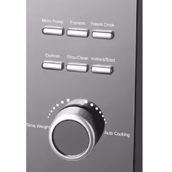 Haeger MW-80B.008A microwave Silver Solo microwave Countertop 26 L 800 W - Additional view 4
