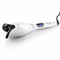 Haeger Automatic Hair Curler Toulip Curls, Automatic curling iron, Warm, Buttons, 180 °C, 210 °C, Black, White
