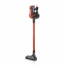 Haeger VC-600.047A stick vacuum/electric broom 2-in-1 stick vacuum AC Dry Bagless 0.6 L 600 W Black, Red
