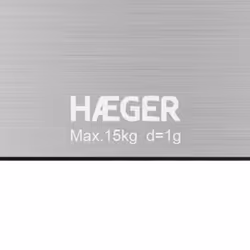 Haeger KS-DIG.012A kitchen scale Stainless steel Countertop Rectangle Electronic kitchen scale