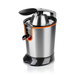 Haeger CJ-600.007A electric citrus press 600 W Black, Stainless steel