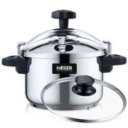 Haeger PC-8SS.020A stovetop pressure cooker 8 L Stainless steel