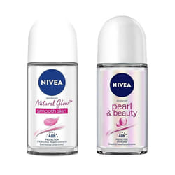 Nivea Nivea 48H Whitening Smooth Skin And 24H Pearl & Beauty Deodorant For Women  50Ml