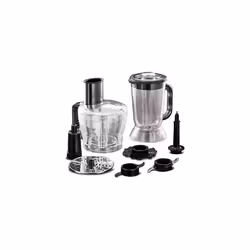 Russell Hobbs Desire Electric Food Processor, Bowl with 1.5L usable capacity, 1.5L Plastic jug, Stainless steel blades, reversible slicin... - Black