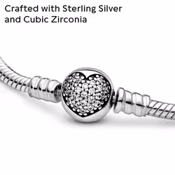 PANDORA Sparkling Heart  Clear CZ