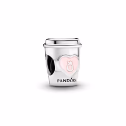 Pandora Jewelry Take a Break Coffee Cup Charm - Fun  Original Charm Charm Bracelets - Perfect Charm for Mom  Sister  Daughter ...