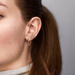 Pandora 288307 earring Hoop earrings Rose gold