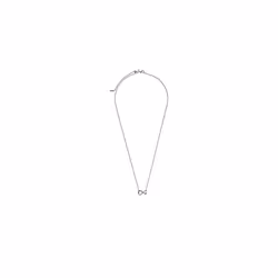 Pandora Moments Women's Sterling Silver Sparkling Infinity Collier Pendant Necklace, 50cm
