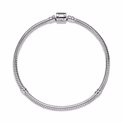 PANDORA Moments Barrel Clasp Snake Bracelet