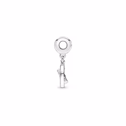 Pandora 790099C01 Sterling Silver Rotating Compass Charm with Crystals