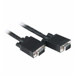 Mercodan D-Sub/D-Sub 30m VGA cable VGA (D-Sub) Black