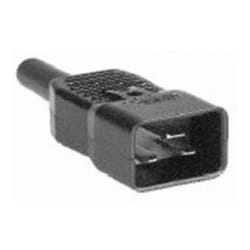 Mercodan 941234 electrical power plug C20 Black