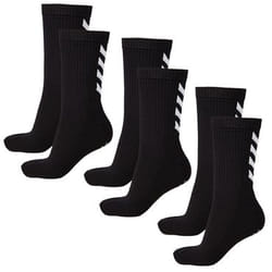 hummel 022140-2001-12 sock Unisex Classic socks Black 3 pair(s)