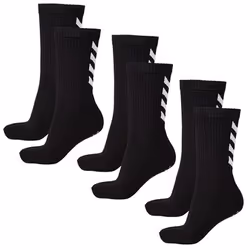 hummel 022140-2001-14, Classic socks, Black, Adult, Unisex, XL, 46 - 48