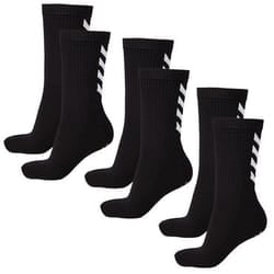 hummel 022140-2001-14 sock Unisex Classic socks Black 3 pair(s)