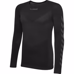hummel 202638-2001-M/L, Adult, Female, Sport sweater, Black, Grey, Crew neck, Long sleeve