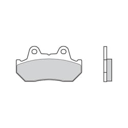 BREMBO Sinter, Road 07HO10SA Brake pad set Front and Rear