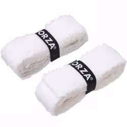 Forza Badminton Grip Hand Gel Towel Sports Racket Handle Anti-slip 2pcs Overgrip - 2 Pcs, White
