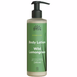 Urtekram Blown Away Wild Lemongrass, Lotion, Women, Moisturizing, Nourishing, Universal, 245 ml, Aloe vera, Shea butter