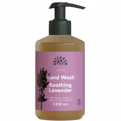 Urtekram Tune In Soothing Lavender, Hands, Liquid soap, Pump bottle, Moisturizing, Refreshing, Lavender, 300 ml