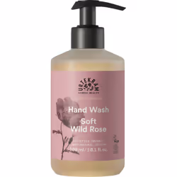 Urtekram Soft Wild Rose, Hands, Liquid soap, Pump bottle, Moisturizing, Orange blossom, Aqua, Aloe Barbadensis Leaf Extract*, ...