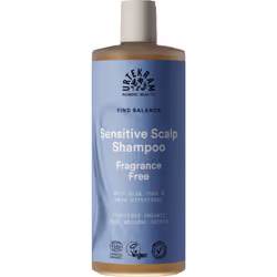 Urtekram Fragrance Free Sensitive Scalp Shampoo 500ml, 500 ml, Shampoo, Women, Sensitive hair, Moisturizing, Shine, Softening ...