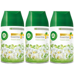 3 x Air Wick Freshmatic Max Automatic Spray Refill 250ml - Freesia & Jasmine