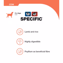 Dechra Specific CDW Food Allergy Wet Dog Food Foils 6 X 300G
