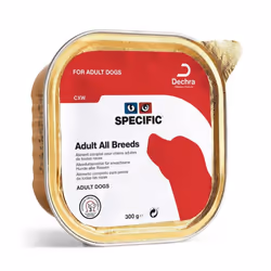 Dechra SPECIFIC CXW Adult All Breeds Wet Dog Food 6x300g